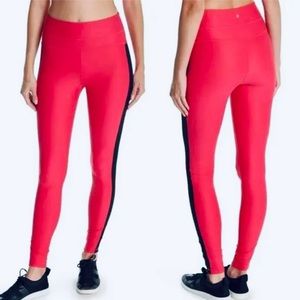 Spiritual Gangster Cherry Pink and Black Love Is Love Leggings NWT